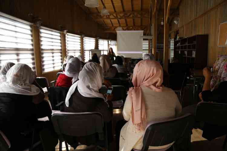 Jinwar Kadın Merkezi’nde Kadın Hakları Temalı Film İzlendi 